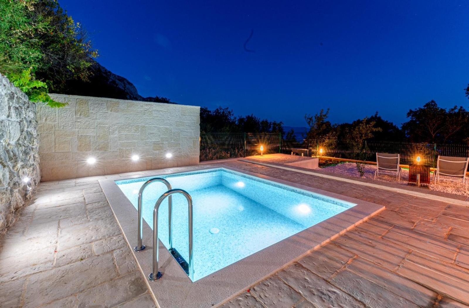 House Dida Mate - Cozy House In Nature With Heated Pool 图彻皮 外观 照片